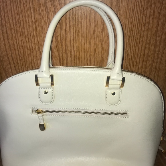 Joy & Iman leather off white purse - Picture 4 of 7